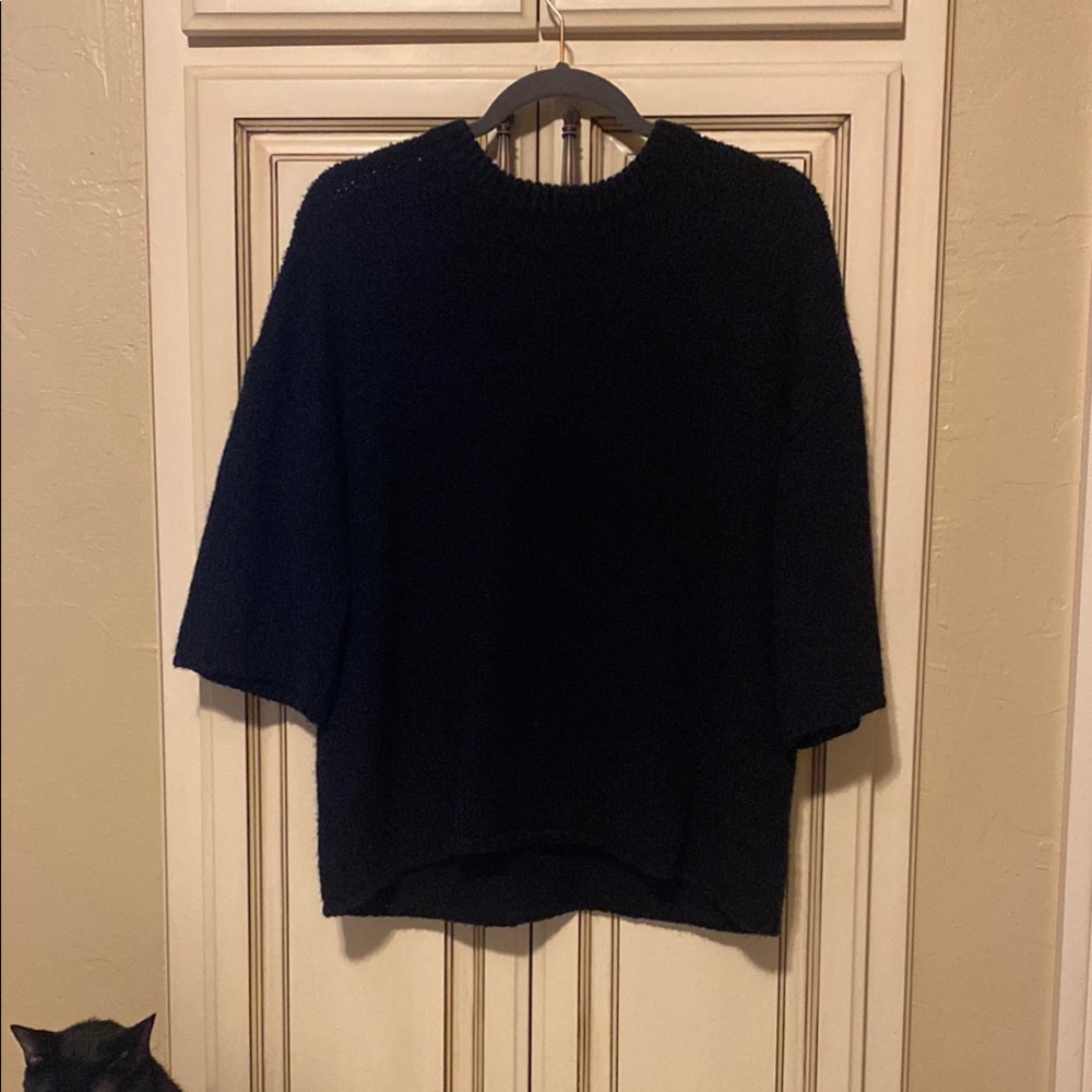 Philosophy Blue Crew Neck Sweater